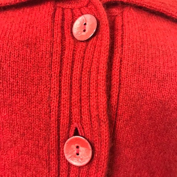 McDonald New Zealand Red Cardigan Size Small - Picture 4 of 12